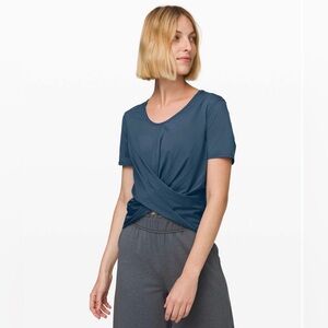 Lululemon Do the Daily Short Sleeve | Code Blue
